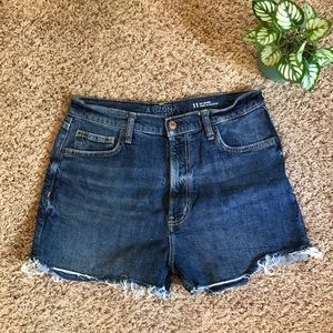 Arizona hi rise blue jean shorts